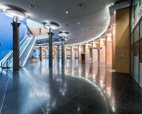 Das CC West Foyer EG der MESSE ESSEN