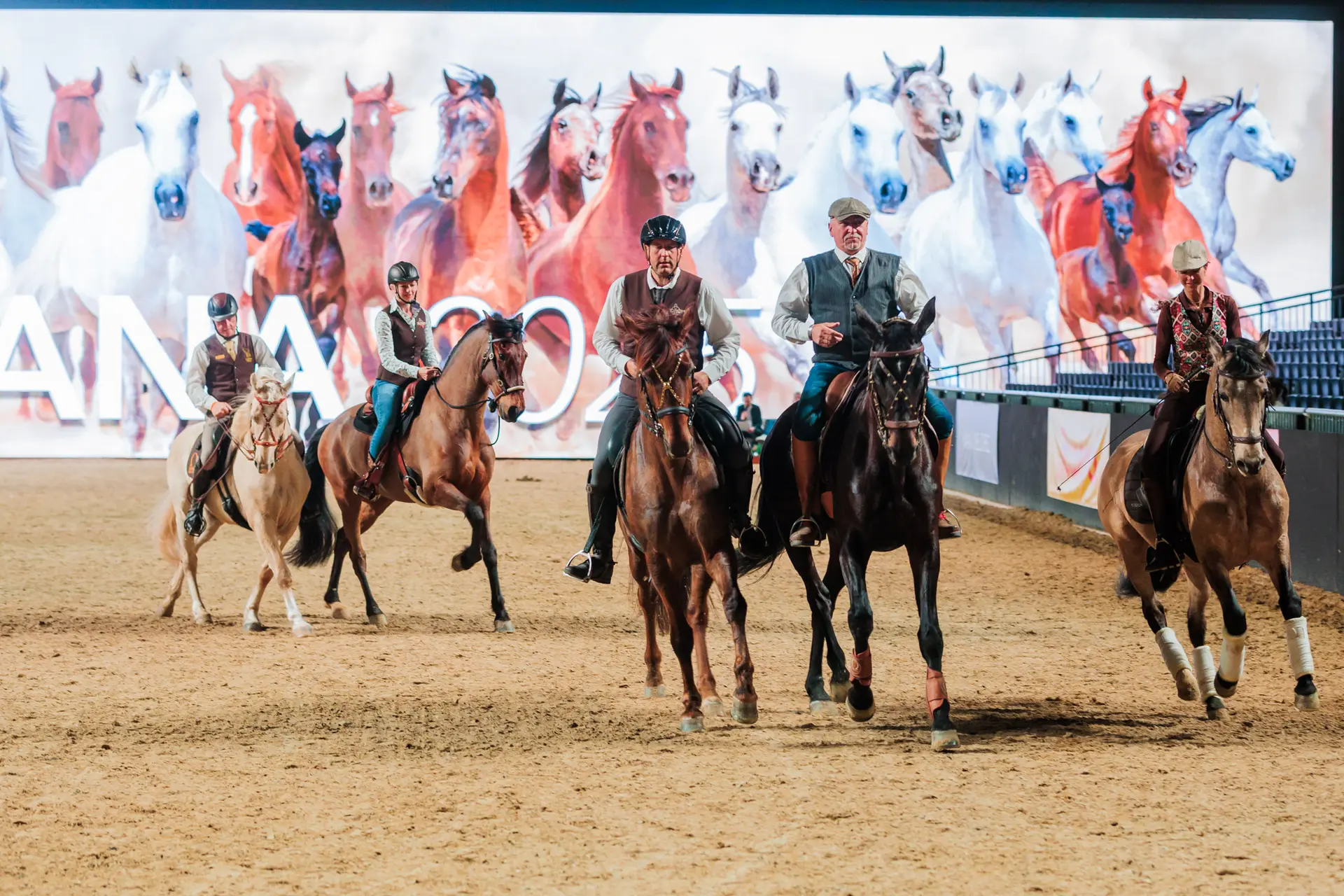 Bild von dem großen Ring der EQUITANA