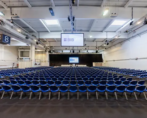 Die Halle 8 der MESSE ESSEN während einer Veranstaltung