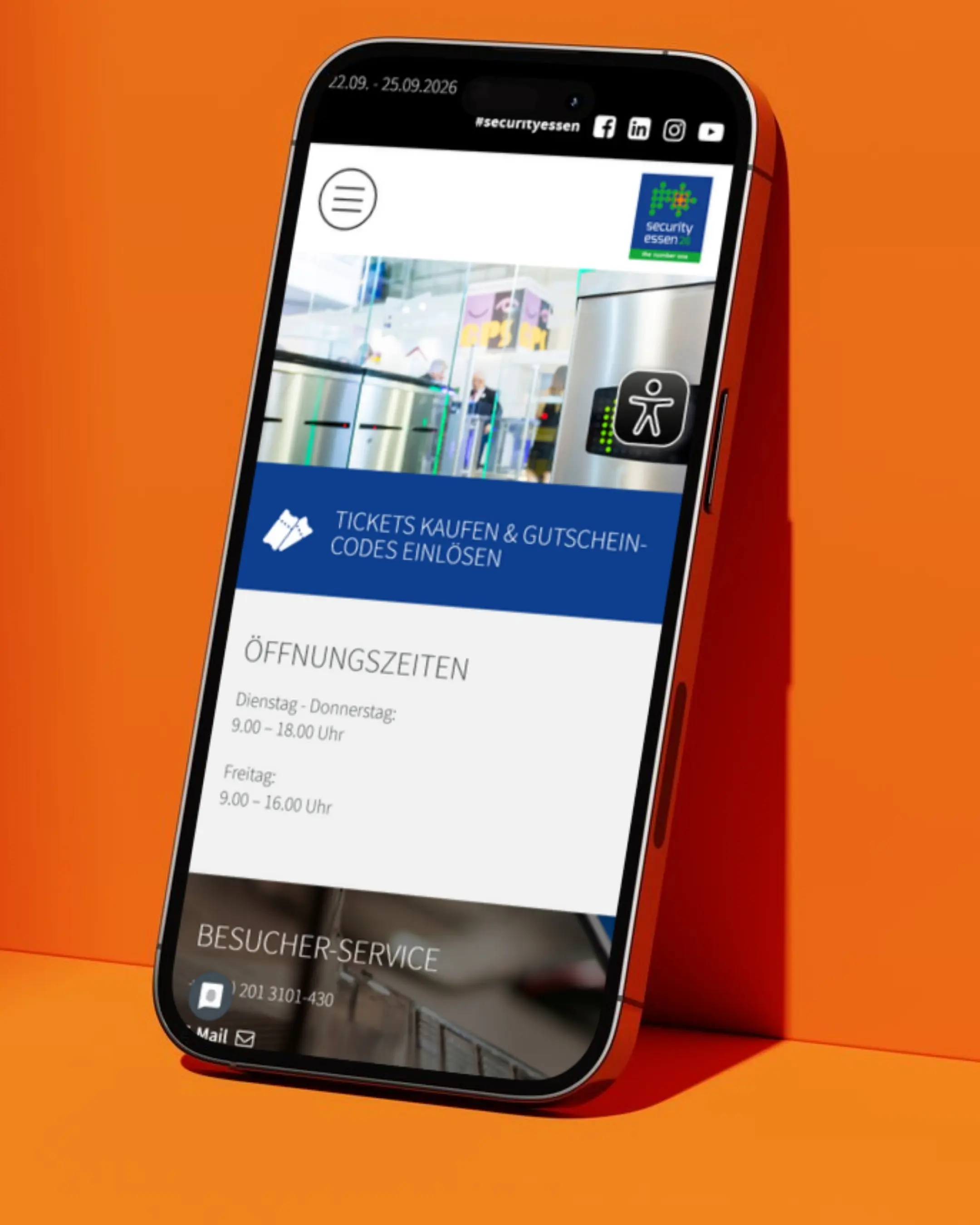 Security Essen 2026: Ticketshop ist gestartet
