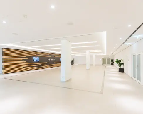 Das Foyer Saal Ruhr der MESSE ESSEN 