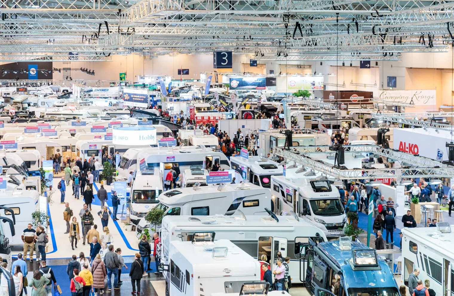 Impressionen der REISE + CAMPING 