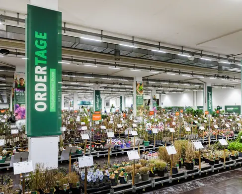 Die Halle 1A der MESSE ESSEN mit Besucherinnen und Besuchern während einer Messe