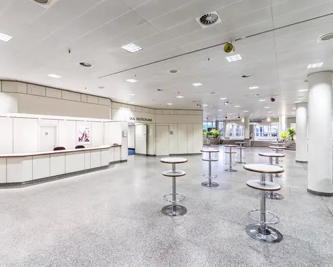 Das Foyer CC Süd der MESSE ESSEN 