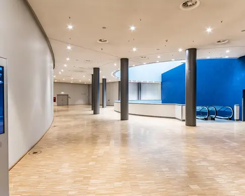 Das CC West Foyer OG der MESSE ESSEN 