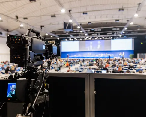 Bild vom Raum des Deutschen Ärztekongress