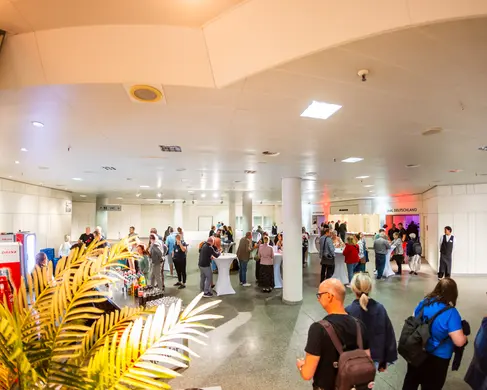 Das Foyer CC Süd der MESSE ESSEN während einer Veranstaltung