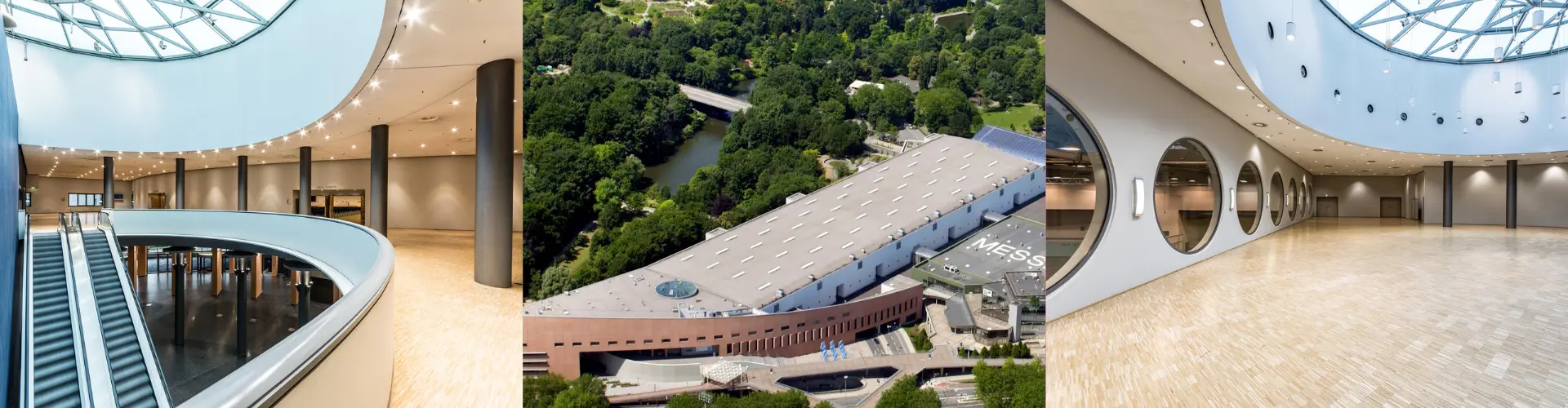 Das CC West der MESSE ESSEN