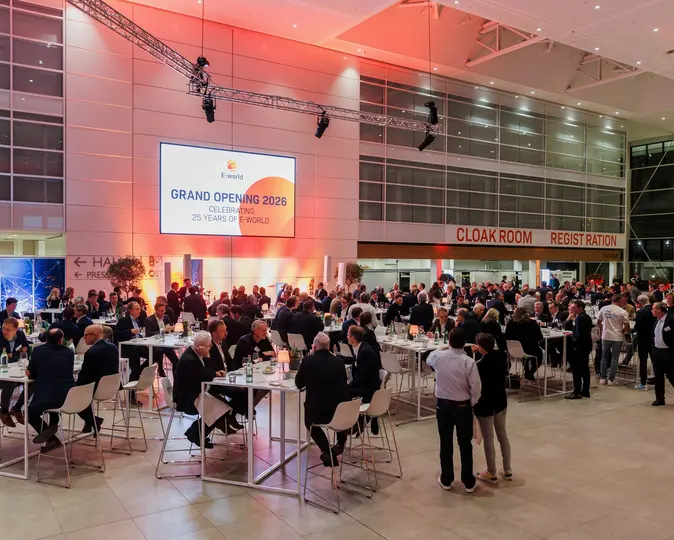 Das Foyer Ost der MESSE ESSEN während einer Veranstaltung