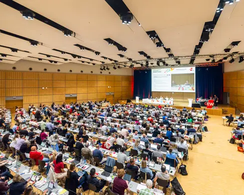 Saal Europa der MESSE ESSEN während einer Veranstaltung