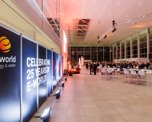 Das Foyer Ost der MESSE ESSEN während einer Veranstaltung