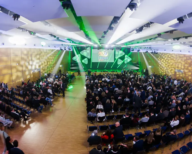 Saal Europa der MESSE ESSEN während einer Veranstaltung