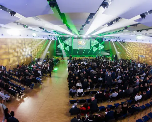 Saal Europa der MESSE ESSEN während einer Veranstaltung