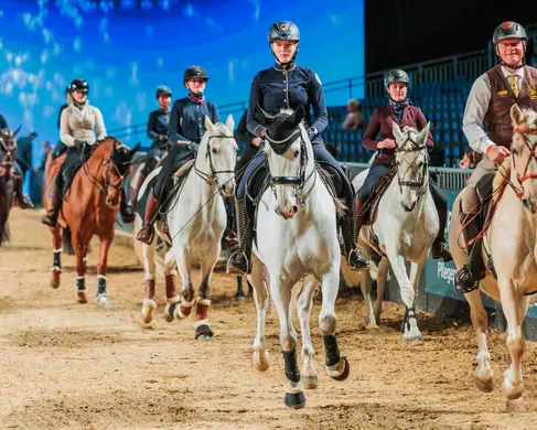 Bild von dem großen Ring der EQUITANA