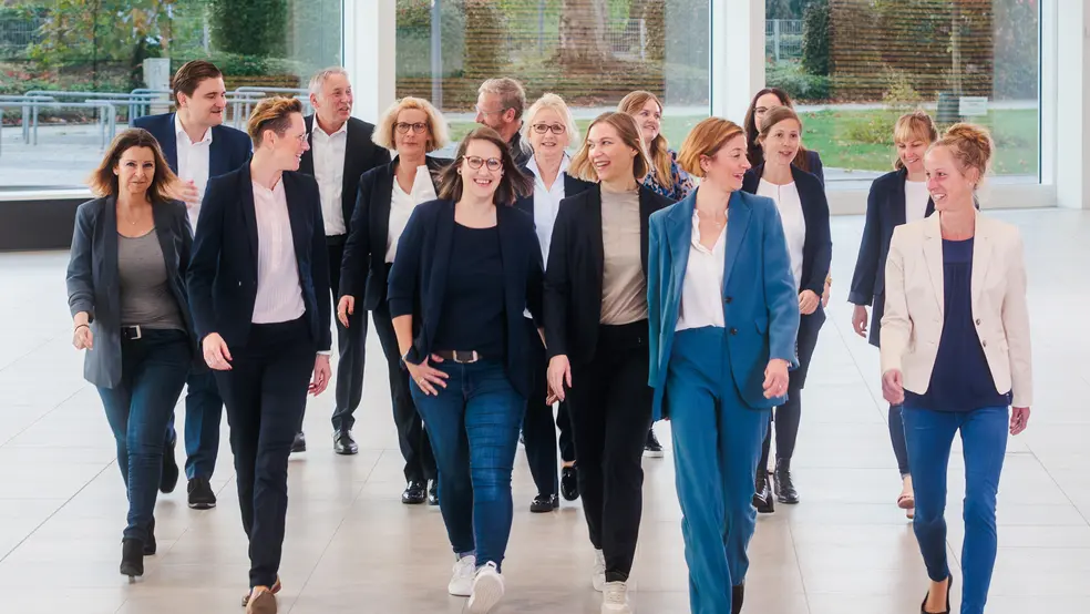 Gruppenfoto des Team Gastveranstaltungen der Messe Essen