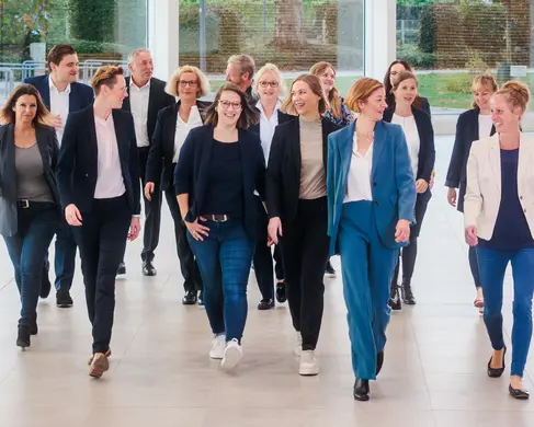 Gruppenfoto des Team Gastveranstaltungen der Messe Essen