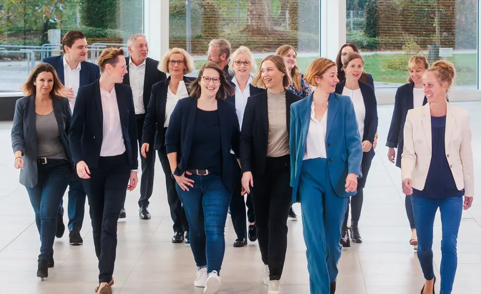 Gruppenfoto des Team Gastveranstaltungen der Messe Essen