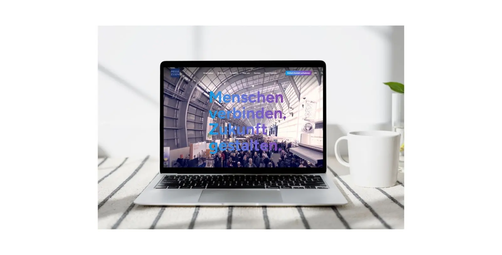 Messe Essen launcht neue Dachmarken-Website