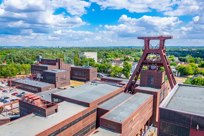 Aufnahme der Zeche Zollverein in Essen