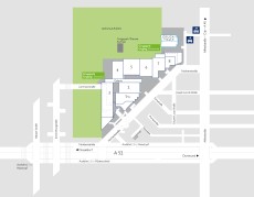 Anfahrtsplan mit E-Ladesäulen